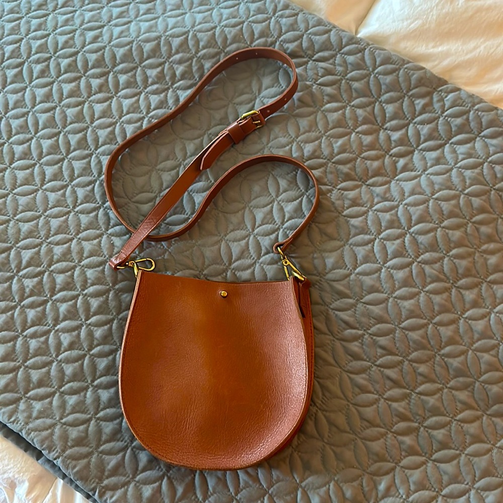 Madewell small transport saddle bag